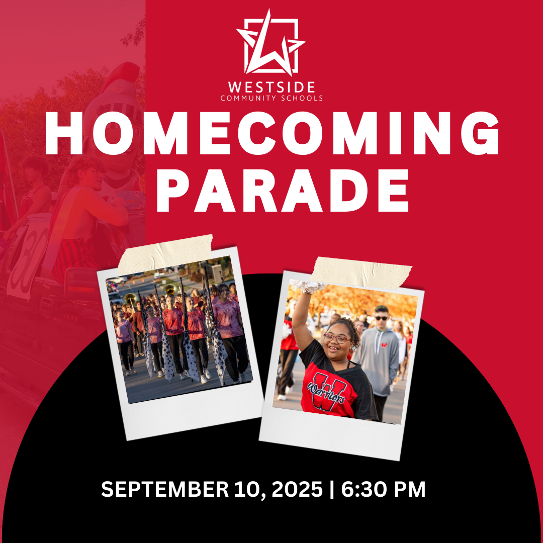 Homecoming Parade - Wednesday, September 10, 6:30 PM